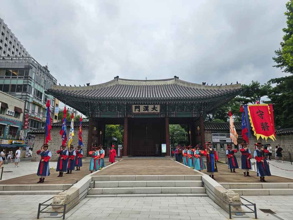 서울 왕궁수문장 교대의식 사진